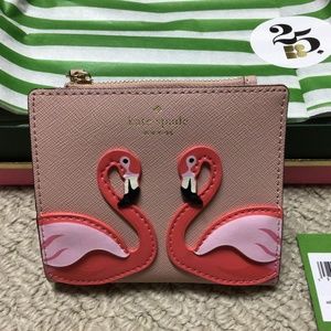 Kate Spade Flamingo Wallet - Brand New, Never Used